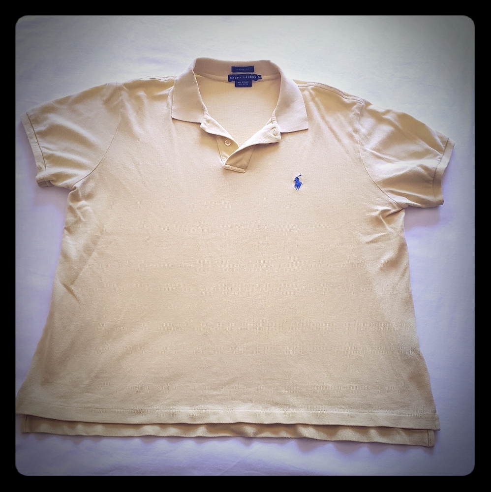 Early 2000s Ralph Lauren Classic Fit Polo Shirt XL